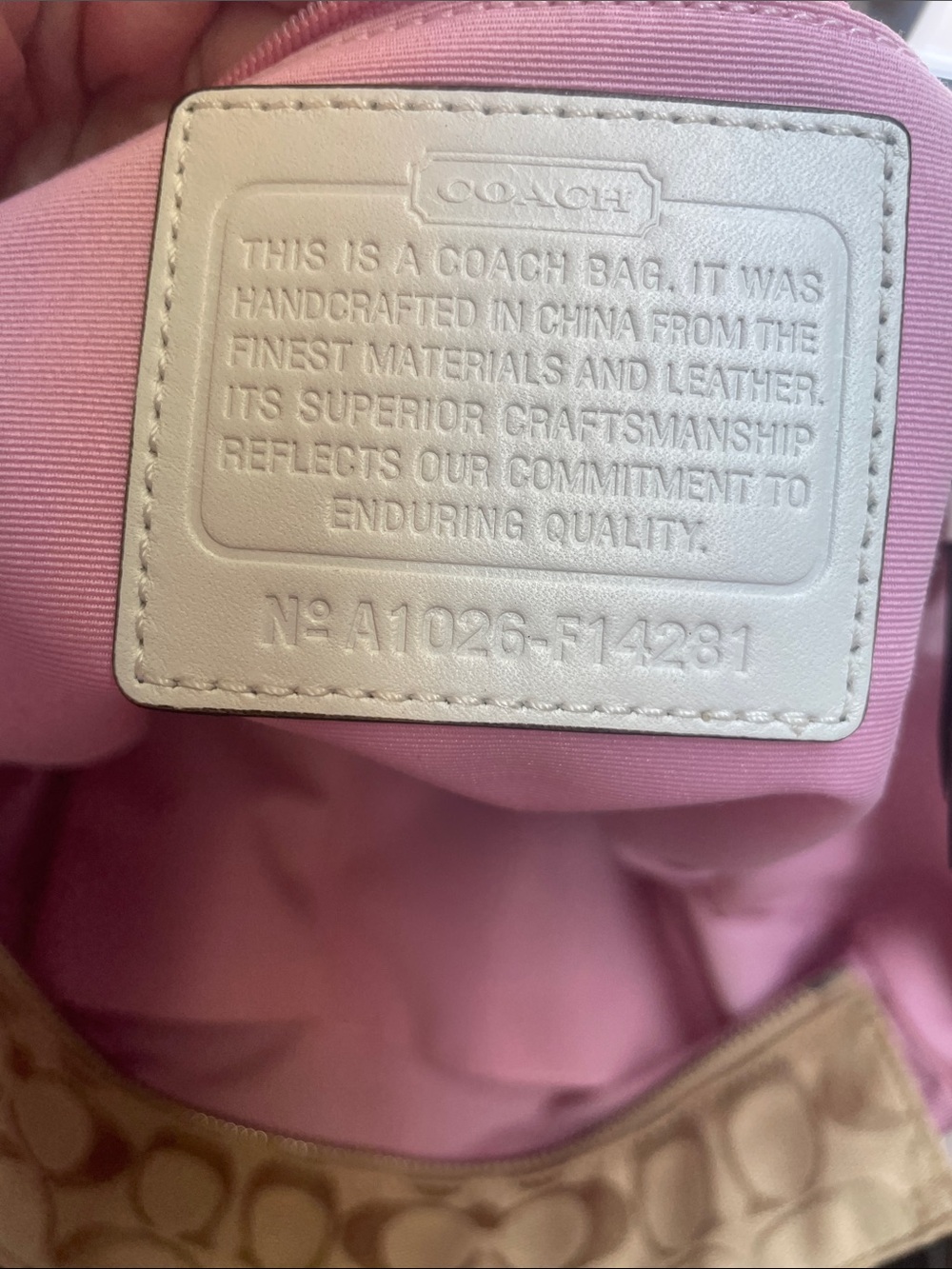 Coach ‘Gallery’ E/W Pleated Shoulder Tote - Picture 14 of 14
